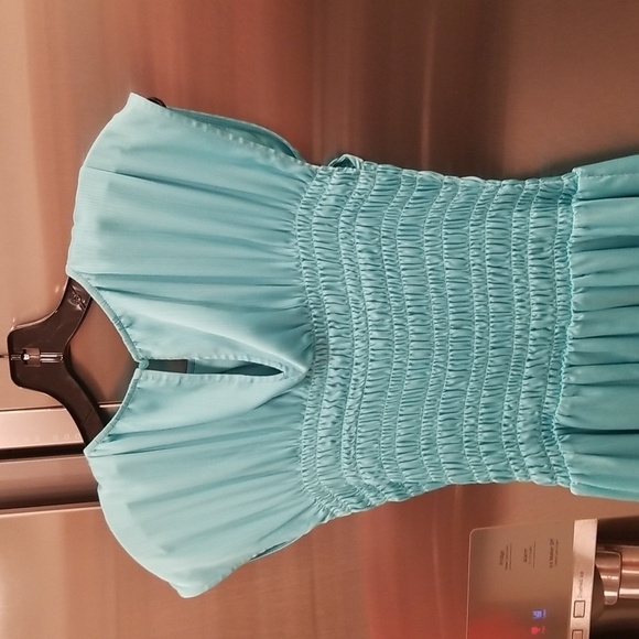 💕TRINA TURK💕 Entertain Dress ~ Turquoise Medium M NWT - Picture 9 of 13
